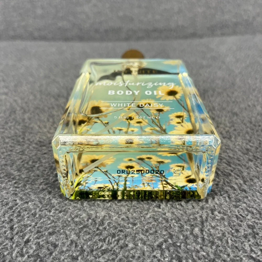 Infinite Beauty Body Oil White Daisy Moisturizing Floral Spray Glow 5 oz